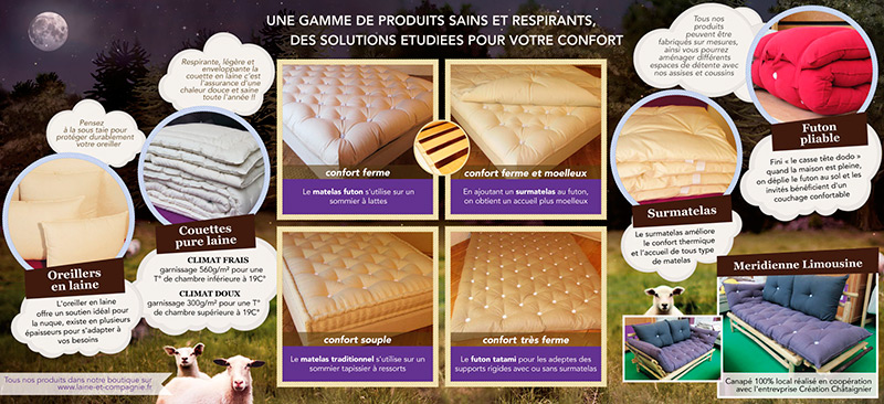 Brochure Commerciale Laine Et Compagnie Verso