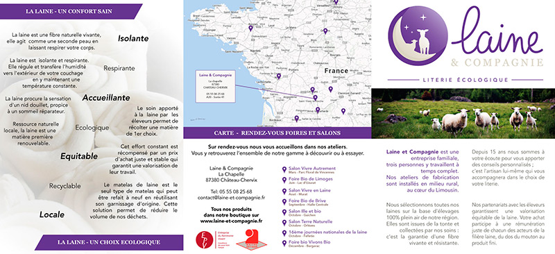 Brochure Commerciale Laine Et Compagnie Zoom