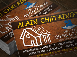 Carte de visite : Chataingt Alain