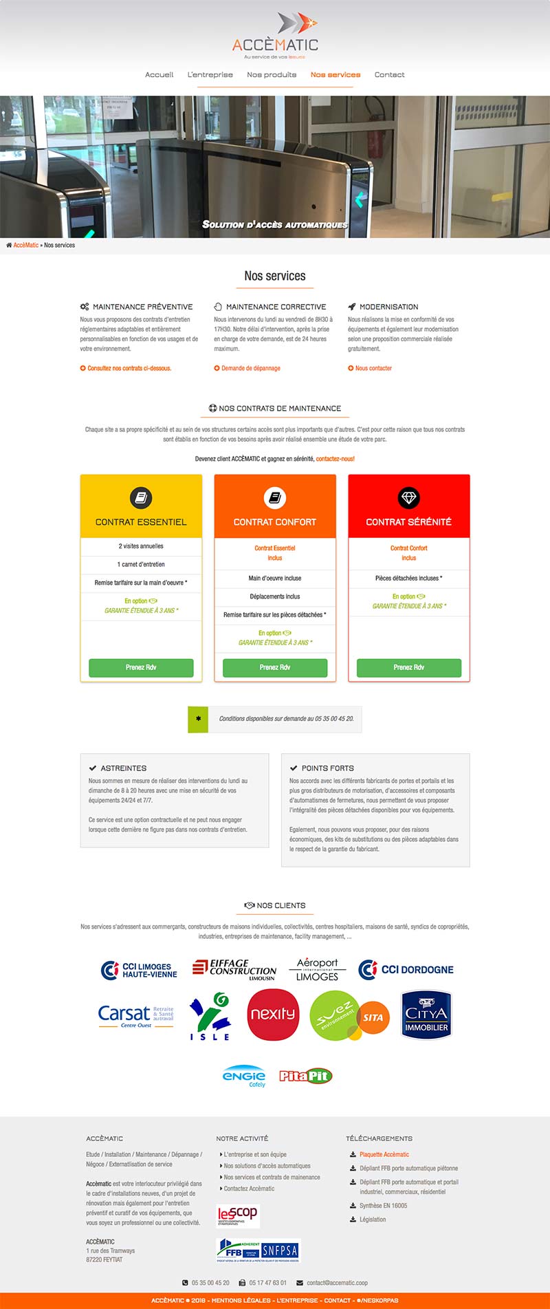 Accematic Acces Automatique Zoom Listes Services