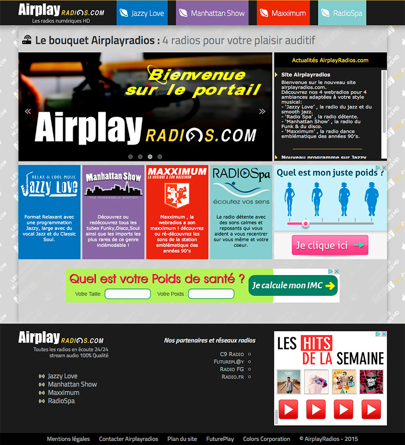 Airplayradios.com Les Radios Numeriques Hd Zoom