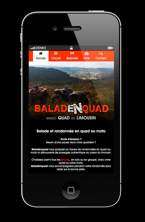 Balade En Quad Rando Quad En Limousin Smartphone