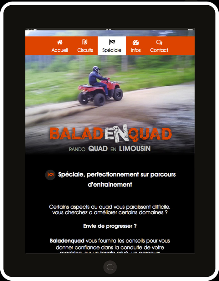 Balade En Quad Rando Quad En Limousin Tablette