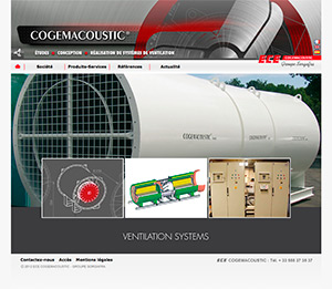 Site internet : Cogemacoustic