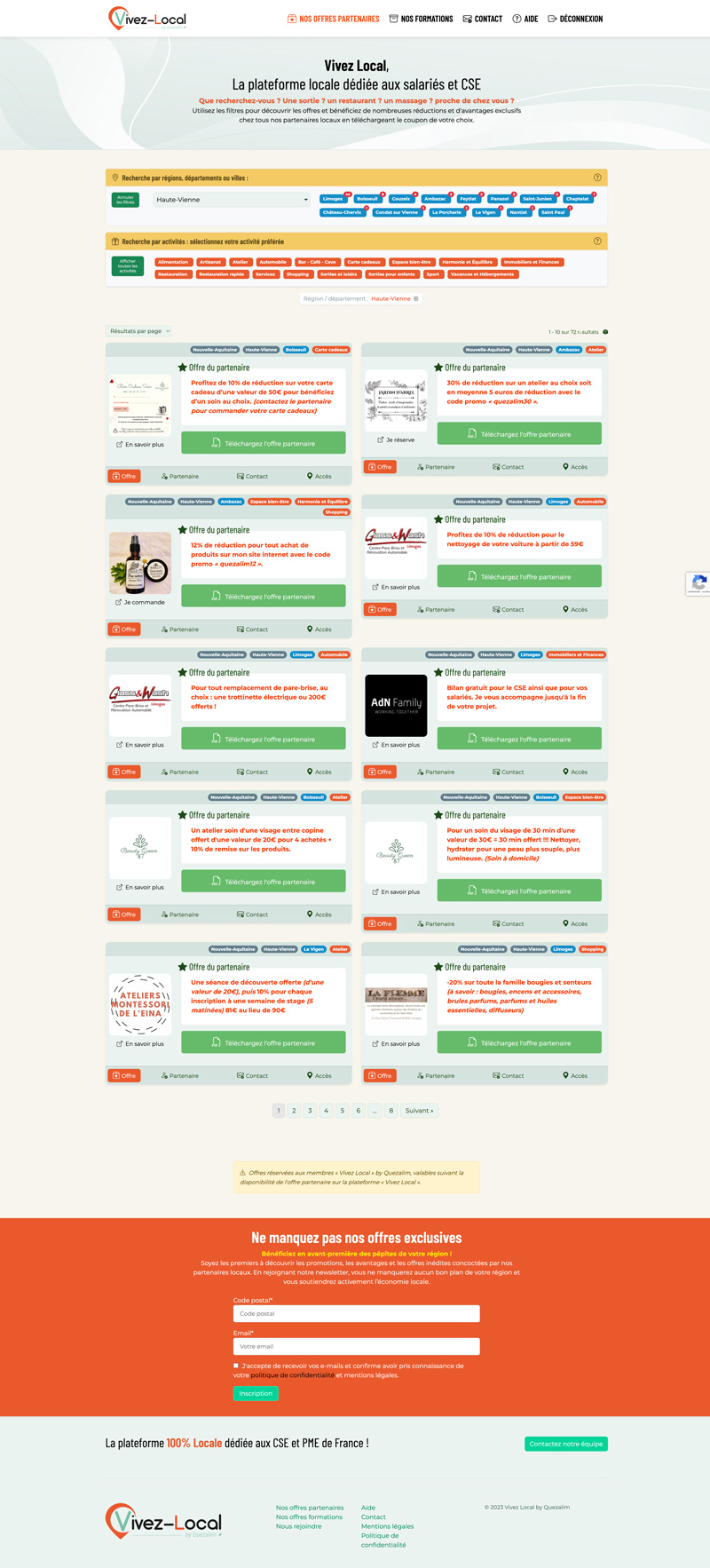 Vivez Local Zoom Offres Partenaires